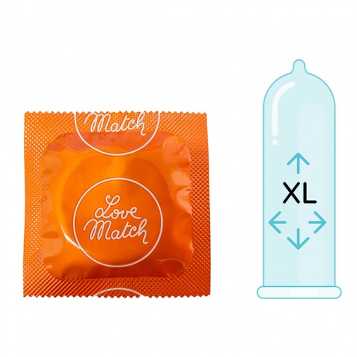 XL kondómy Love Match