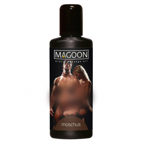 100 ml Magoon masážny olej s vôňou pižma.
