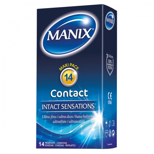 Manix Contact ultra tenké kondómy 14 ks