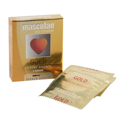 Masculan Gold vanilka 3 ks