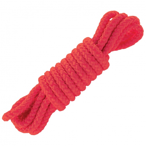 Mini Silk Rope červené pevné lano dlhé 183 cm.