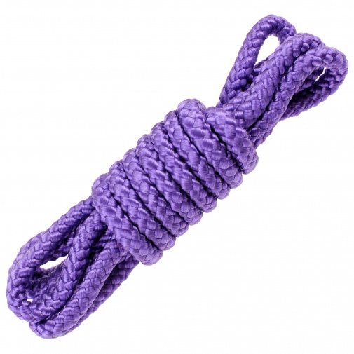 Mini Silk Rope fialové pevné lano.