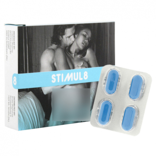 Balenie štyroch piluliek na erekciu - Stimul8 Viper Power Pills