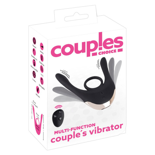 Balenie, v ktorom nájdete párový vibrátor, ktorý privedie k orgazmu muža aj ženu, takže je ideálny pre využitie v páre.