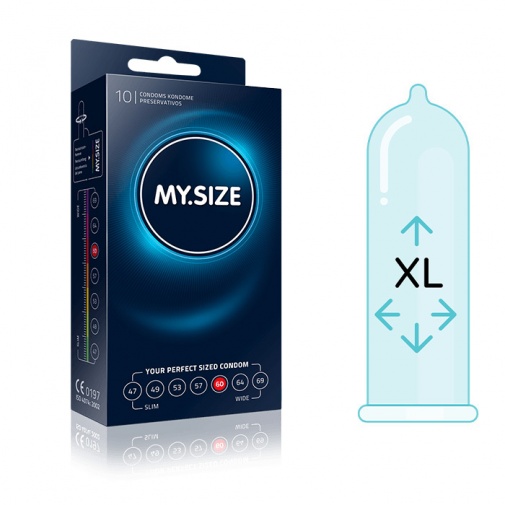 My.Size kondómy 60 mm - 10 ks