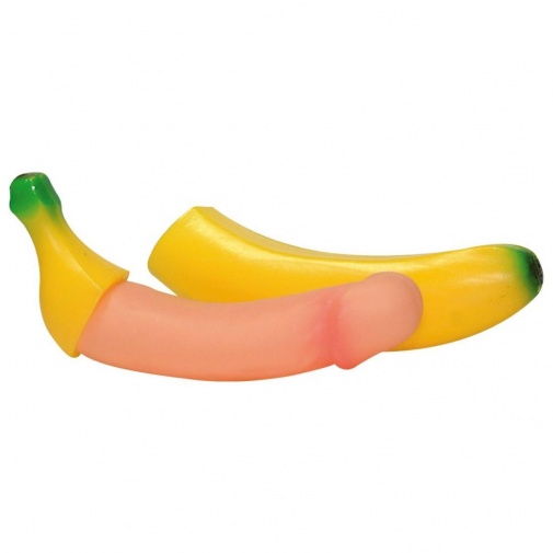Striekajúci penis v banáne