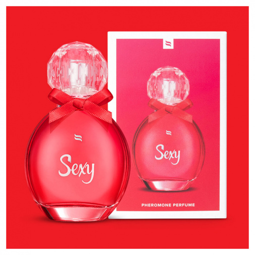 Feromónový parfém pre ženy v červenom flakóne Sexy
