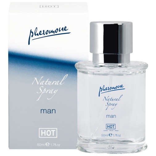HOT Natural Feromóny pre muža Extra silné bez vône 50 ml