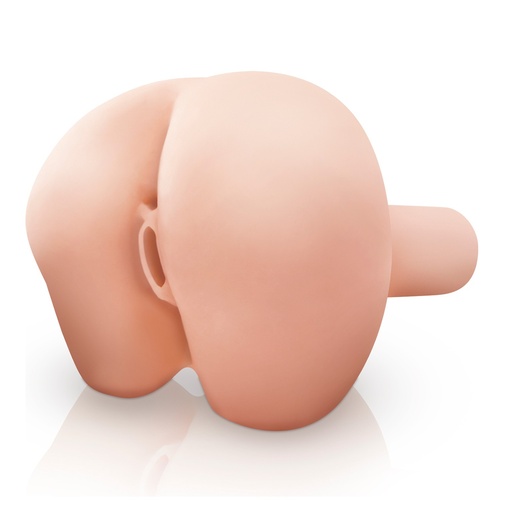 Masturbátor v tvare zadočku s dvoma otvormi do vagíny a análu.
