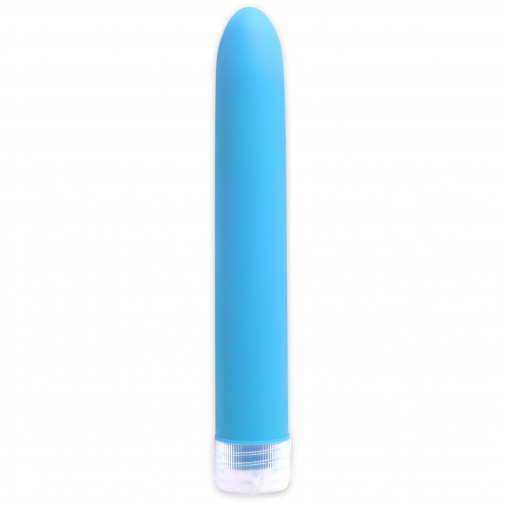 Plastový vibrátor Neon Luv Touch - modrý