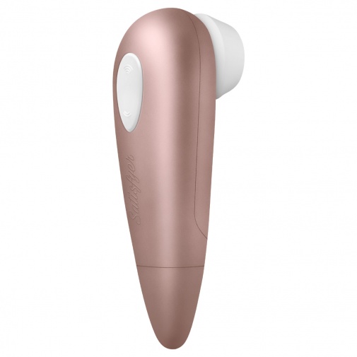 Silikónový stimulátor na dráždenie klitorisu pomocou satia.