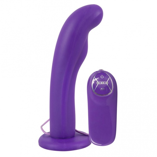 Silicone Purple Vibe vibračné dildo