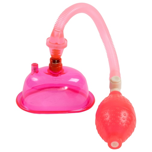 Vákuová pumpa pre ženy na zväčšenie vagíny a klitorisu v ružovej farbe
