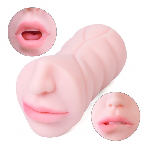 Ultra realistický masturbátor v tvare úst s detailným prepracovaním -Zemalia Dora.