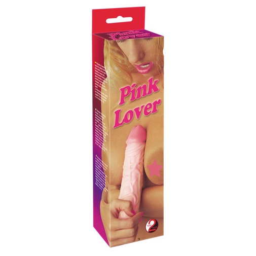 V balení vibrátor Pink Lover v telovej farbe.