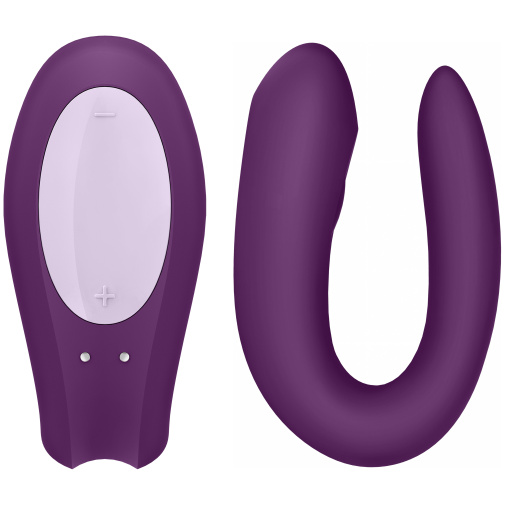  Satisfyer vibračný erekčný krúžok a stimulátor pre páry.