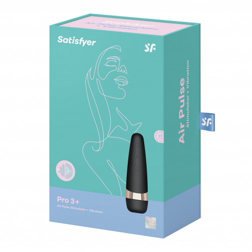 Satisfyer Pro3+ luxusný stimulátor klitorisu. 