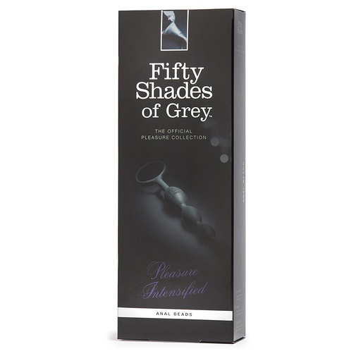 V balení kvalitné silikónové análne guličky z kolekcie Fifty Shades of Grey - Pleasure Intensified.