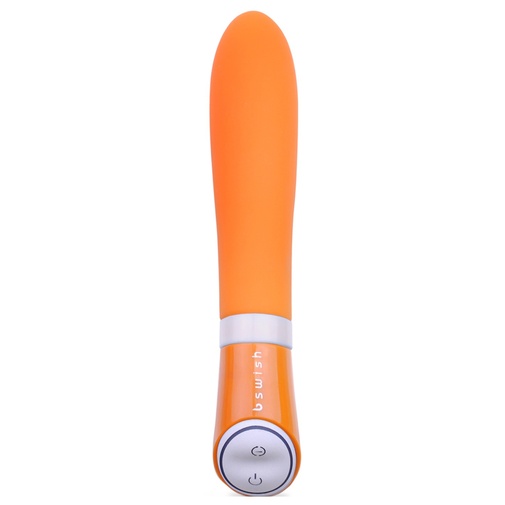 Hladký oranžový vibrátor silikónového materiálu tyčového tvaru na vnútorné dráždenie vagíny