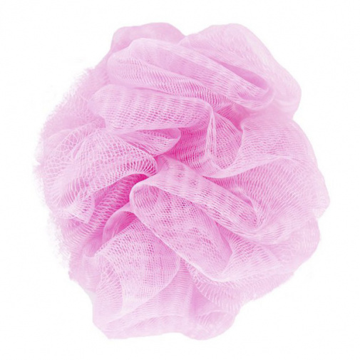 Vibračná sprchovacia špongia ružová