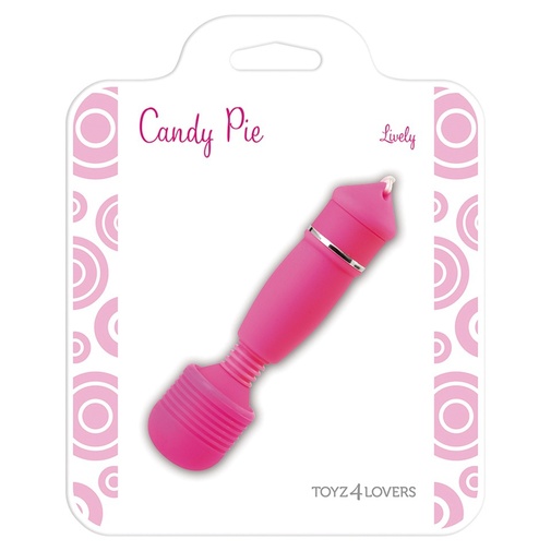 Candy Pie Lively hlavica s extrémne silnými vibráciami.