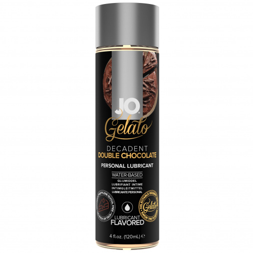 JO Gelato Decadent Double Chocolate lubrikant dvojitá čokoláda 120 ml