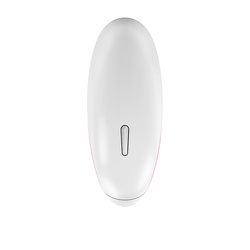 Kvalitný mini vibrátor na stimuláciu erotogénnych v ružovo bielej farbe s piatimi druhmi vibrácii.
