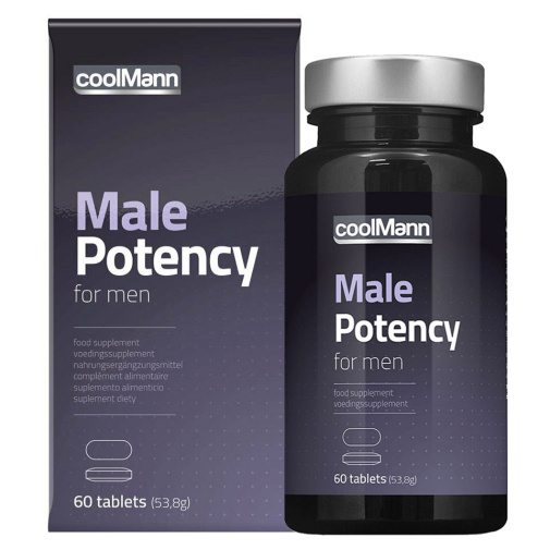 CoolMann Male Potency tabletky na podporu sexuálnej aktivity 60 ks