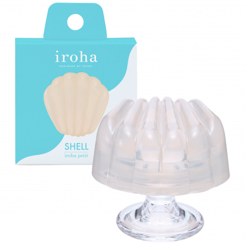 Iroha Shell klzký stimulátor klitorisu vo forme mušle.