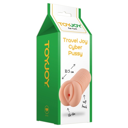 V balení masturbátor v tvare vagíny Travel Joy.