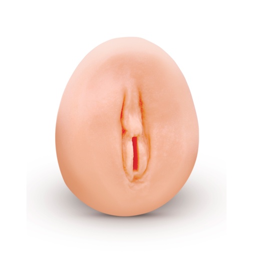 Detail na umelú vagínu masturbátora z kvalitného materiálu v telovej farbe.