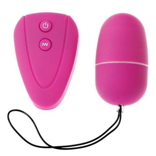 Vibračné vajíčko s bezdrôtovým diaľkovým ovládaním v peknej ružovej farbe