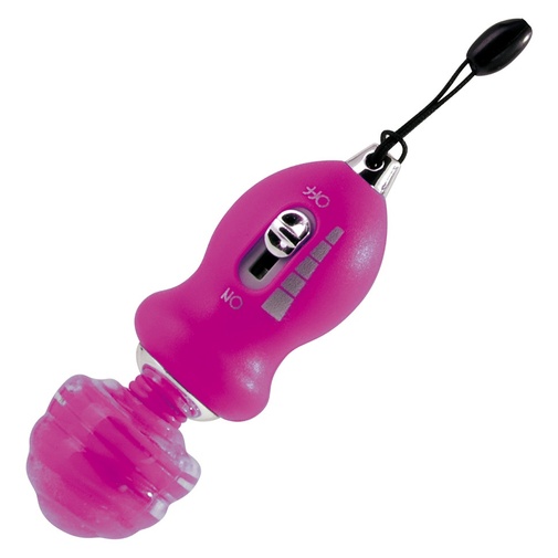 Fialový stimulátor klitorisu, bradaviek či análu so silnými vibráciami