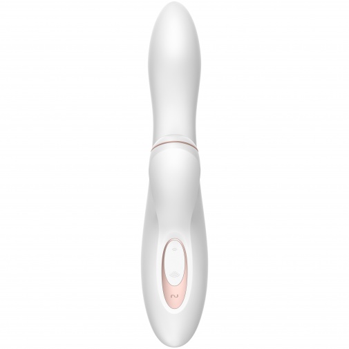 Nabíjateľný vibrátor so stimulátorom klitorisu Satisfyer Pro G-spot Rabbit.