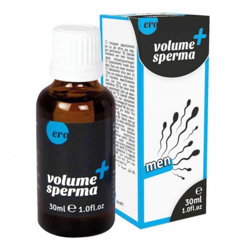 30ml kvapky pre mužov Volume Sperma+ pre zvýšenú tvorbu spermii so sladkým drievkom pre lepšiu chuť ejakulátu.