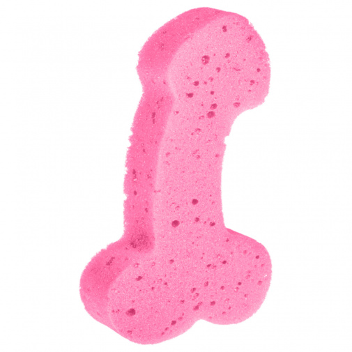 Sprchovacia špongia penis ružová