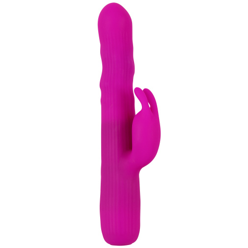 XouXou Rotačný nabíjací perličkový vibrátor so zajkom na klitoris