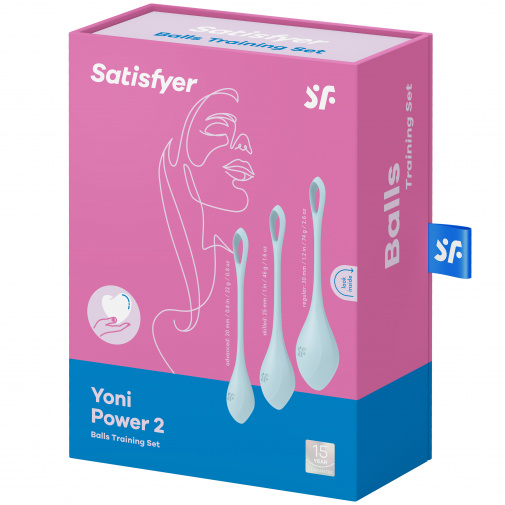 Balenie guličiek Yoni Power 2 od nemeckého výrobcu Satisfyer je vhodné aj ako darček pre mamu či kamarátku.