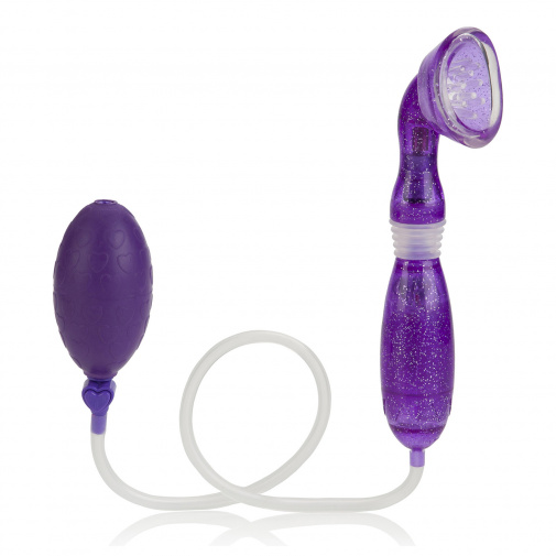 Zdokonalená vibračná pumpa na klitoris fialová
