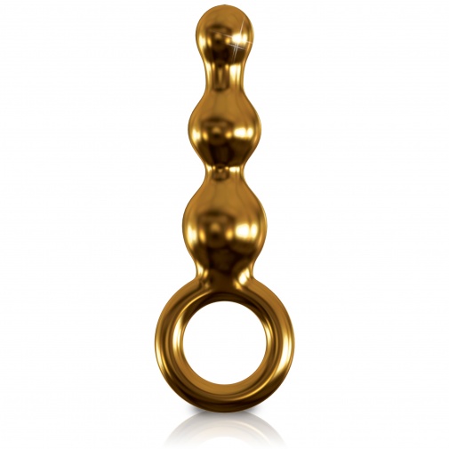Luxusné zlaté análne dildo Icicles G10