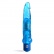 Tenký análny vibrátor z príjemného realistického ohybného materiálu modrej farby a siedmymi druhmi vibrácii.