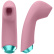 Ružový sací stimulátor na klitoris.