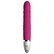 Malý ružový kvalitný vibrátor z lekárskeho silikónu s vrúbkovaným povrchom a desiatimi módmy vibrácii.