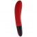 Silikónový červený vibrátor, ktorý má k dispozícii až 7 rôznorodých vibračných módov.
