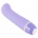 Malý vibrátor fialovej farby s hodvábnym pevným povrchom.