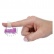 Maličký mini vibrátor nasadený na prste.