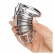 Pohľad na veľkosť ocelovej klietky Spiral v ruke.
