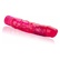 Žilnatý hrubý ružový vibrátor s otočným kolieskom na ovládanie intenzity vibrovania.