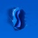 Vibrátor z kvalitného medicínskeho silikónu v modrej farbe.