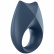 Flexibilný modrý vibračný krúžok Satisfyer Royal One smart pre dlhšiu erekciu.
